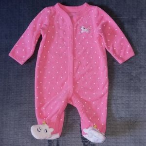 😍SALE!😍 Baby girls pink pajamas NB